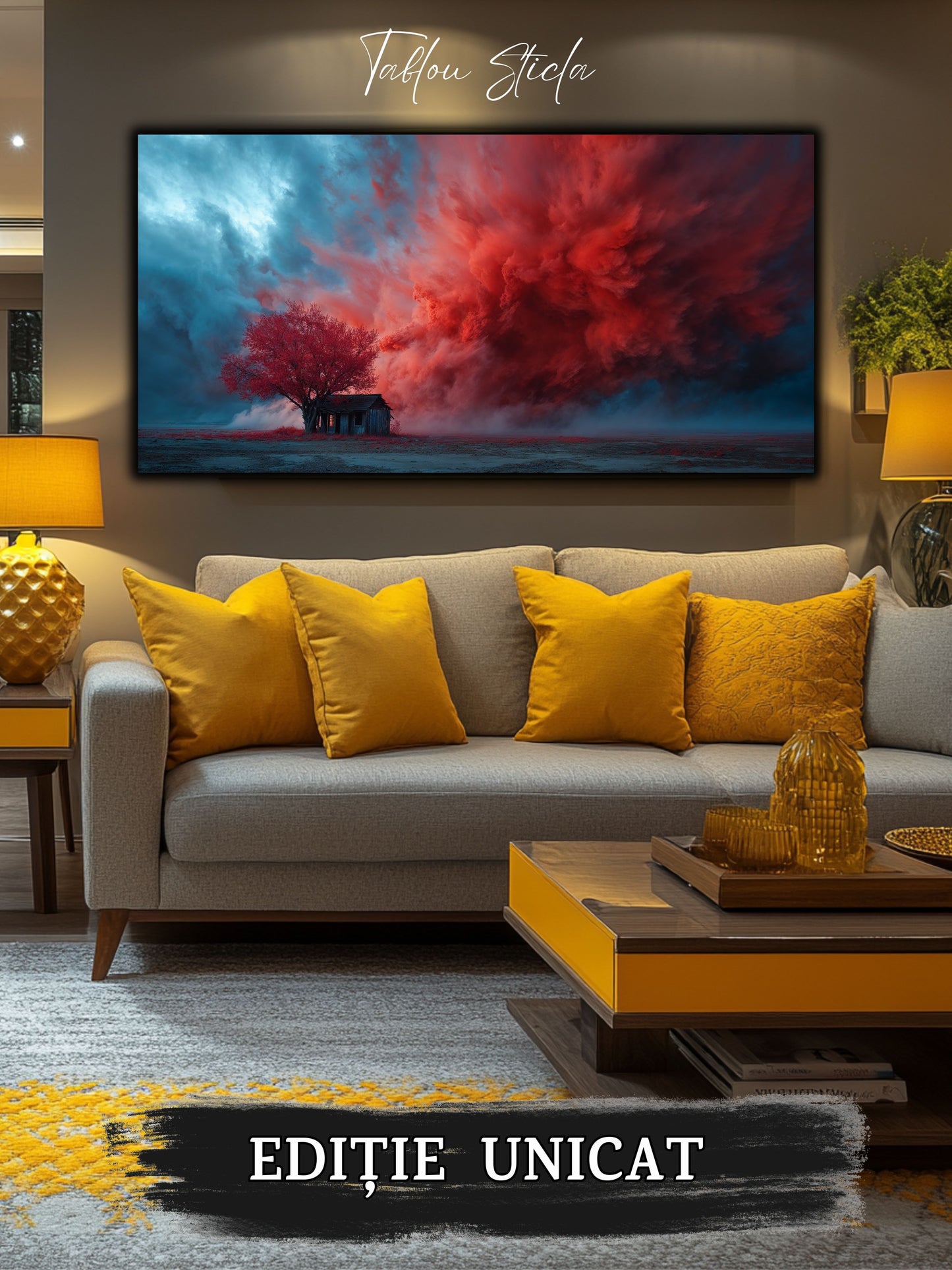 Tablou Sticla Securizata - Colectia StormLight - no03