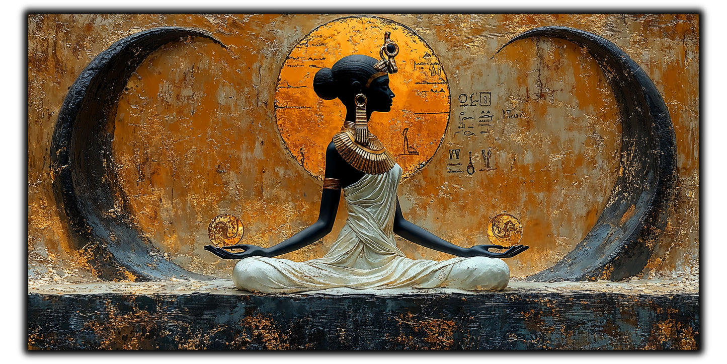 Whispers of the Nile - Tablou Sticla - 41