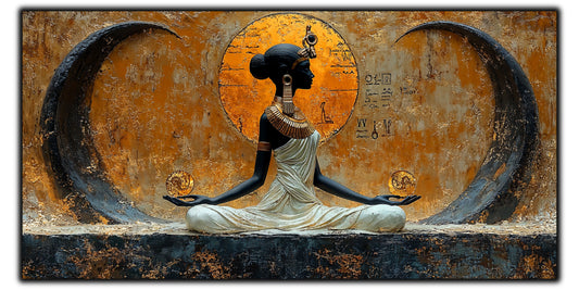 Whispers of the Nile - Tablou Sticla - 41