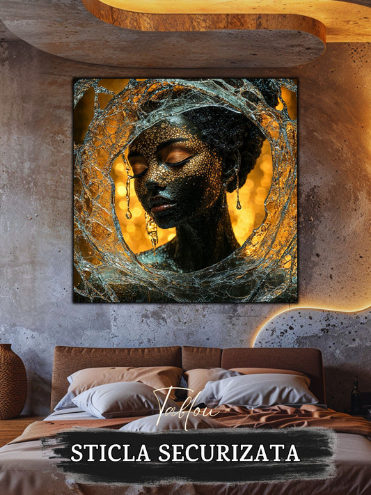 Tablou Sticla Securizata - Soul's Mandala No06