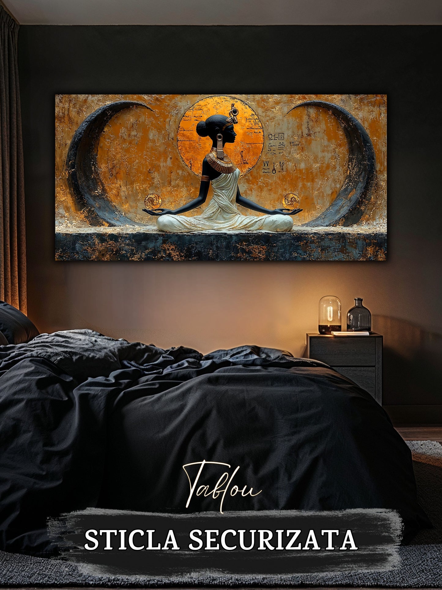 Whispers of the Nile - Tablou Sticla - 41