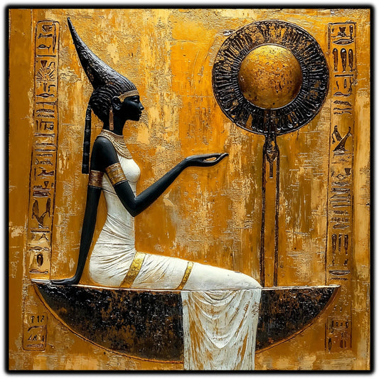 Whispers of the Nile - Tablou Sticla - 25