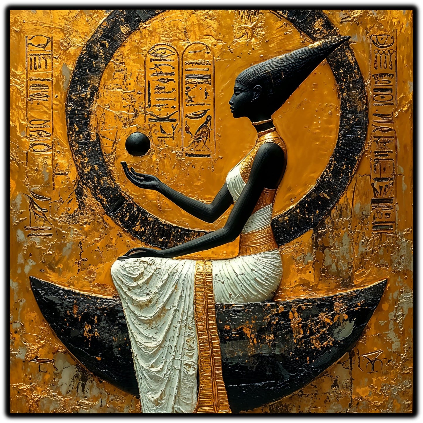 Whispers of the Nile - Tablou Sticla - 27