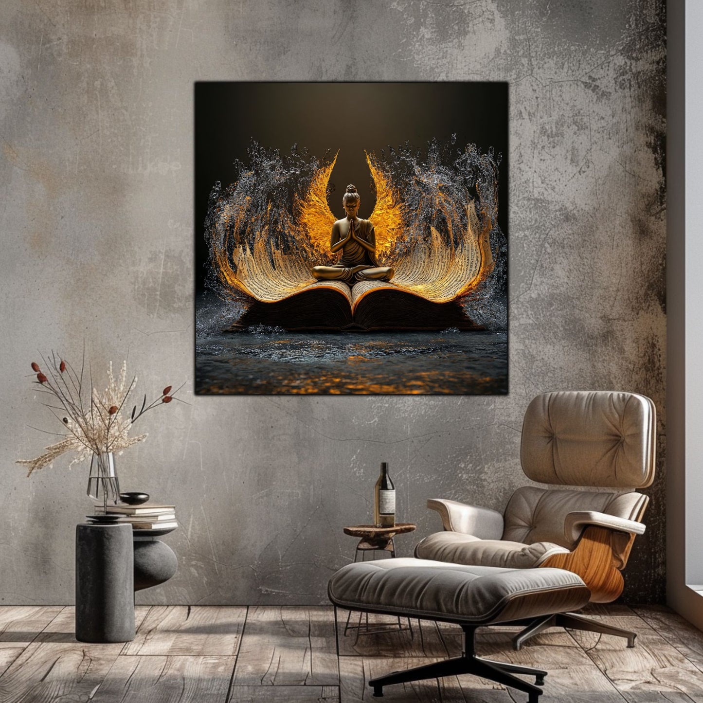 Tablou Decorativ pt Living sau Dormitor - Print UV pe Sticla - „Ascend” - No20