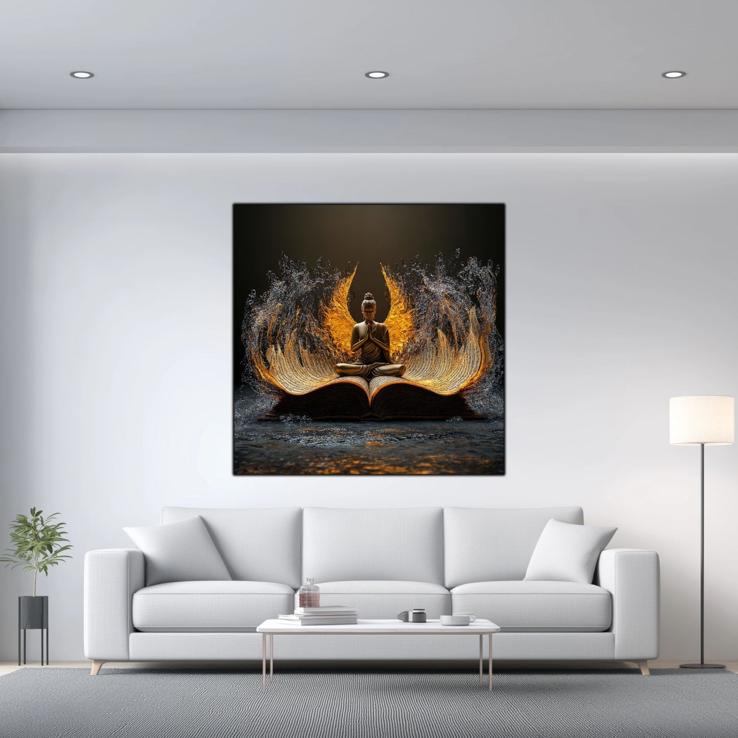 Tablou Decorativ pt Living sau Dormitor - Print UV pe Sticla - „Ascend” - No20