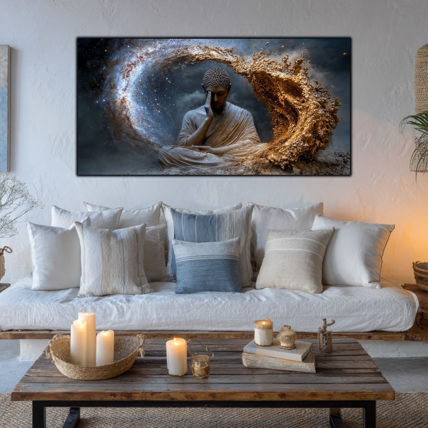 Tablou Decorativ pe Sticla Securizata – Ideal pt Dormitor si Living - Beyond Stardust No10