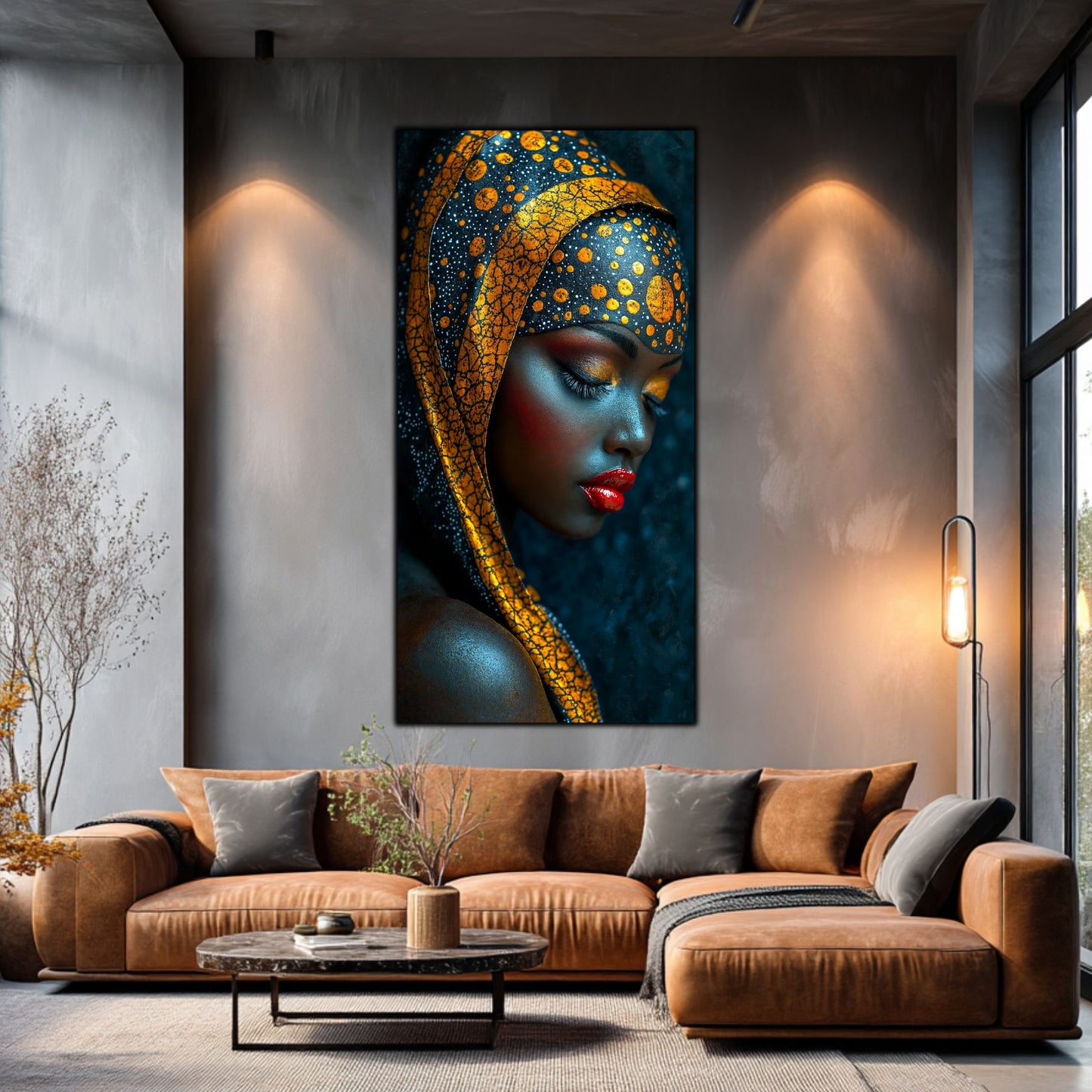 Tablou unicat din sticlă securizată - Beyond Tribe NO22