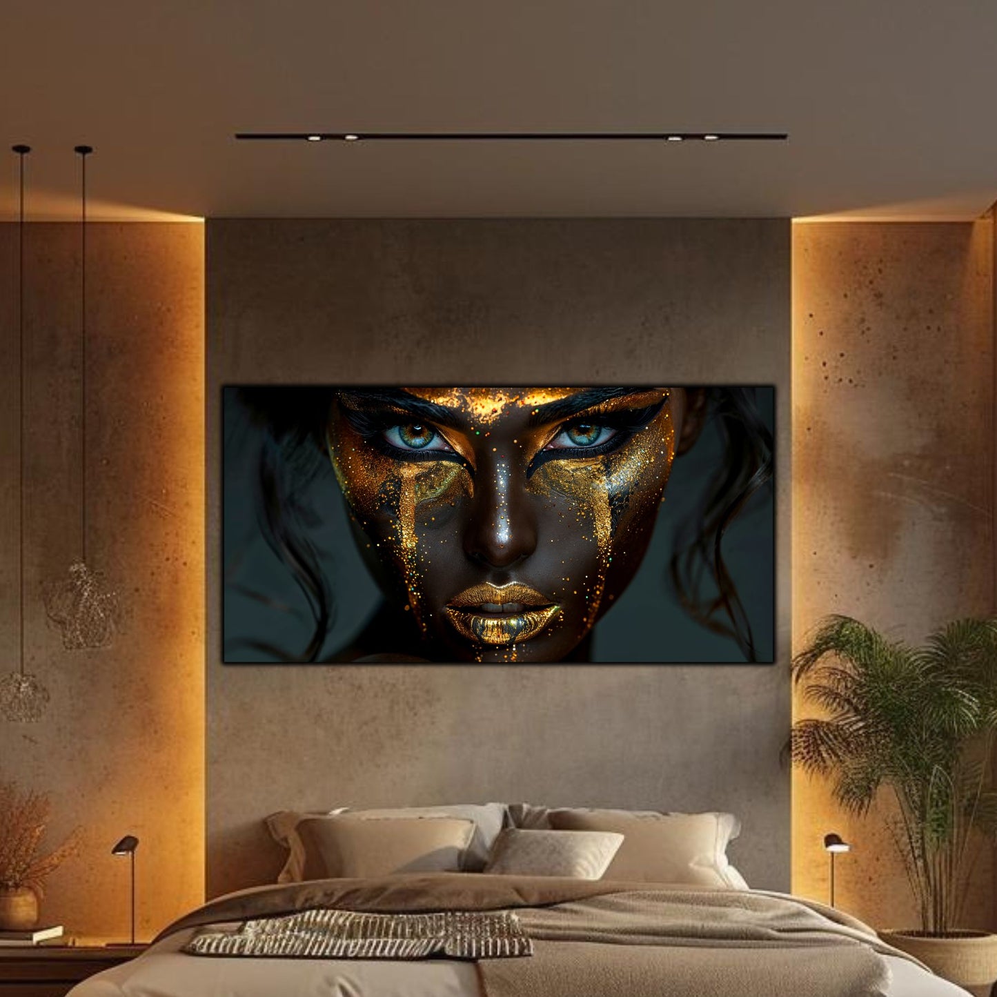 Tablou Sticla Securizata - Dark Zen Reimagined 09