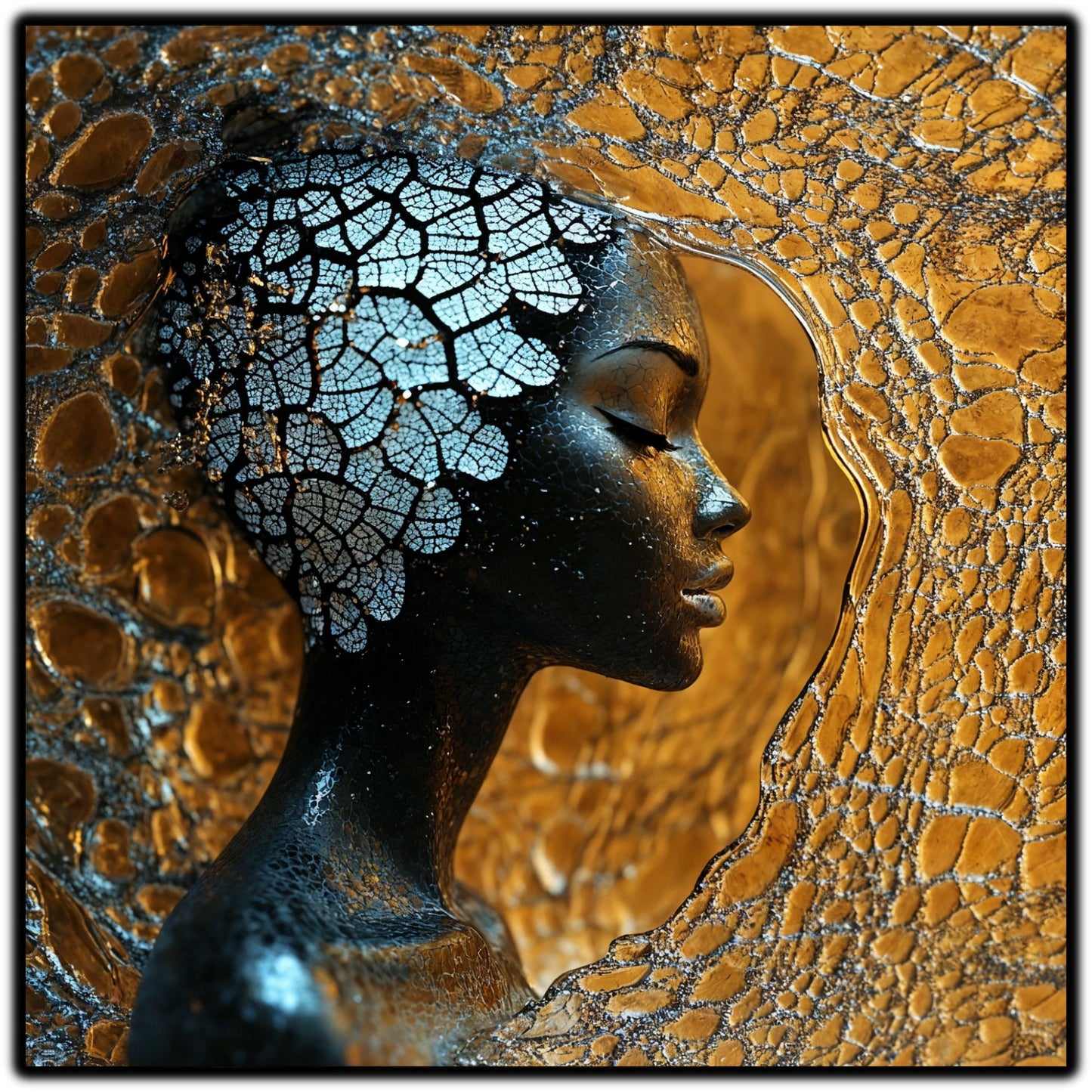 Liquid dream - Tablou Unicat pe Sticla - 06