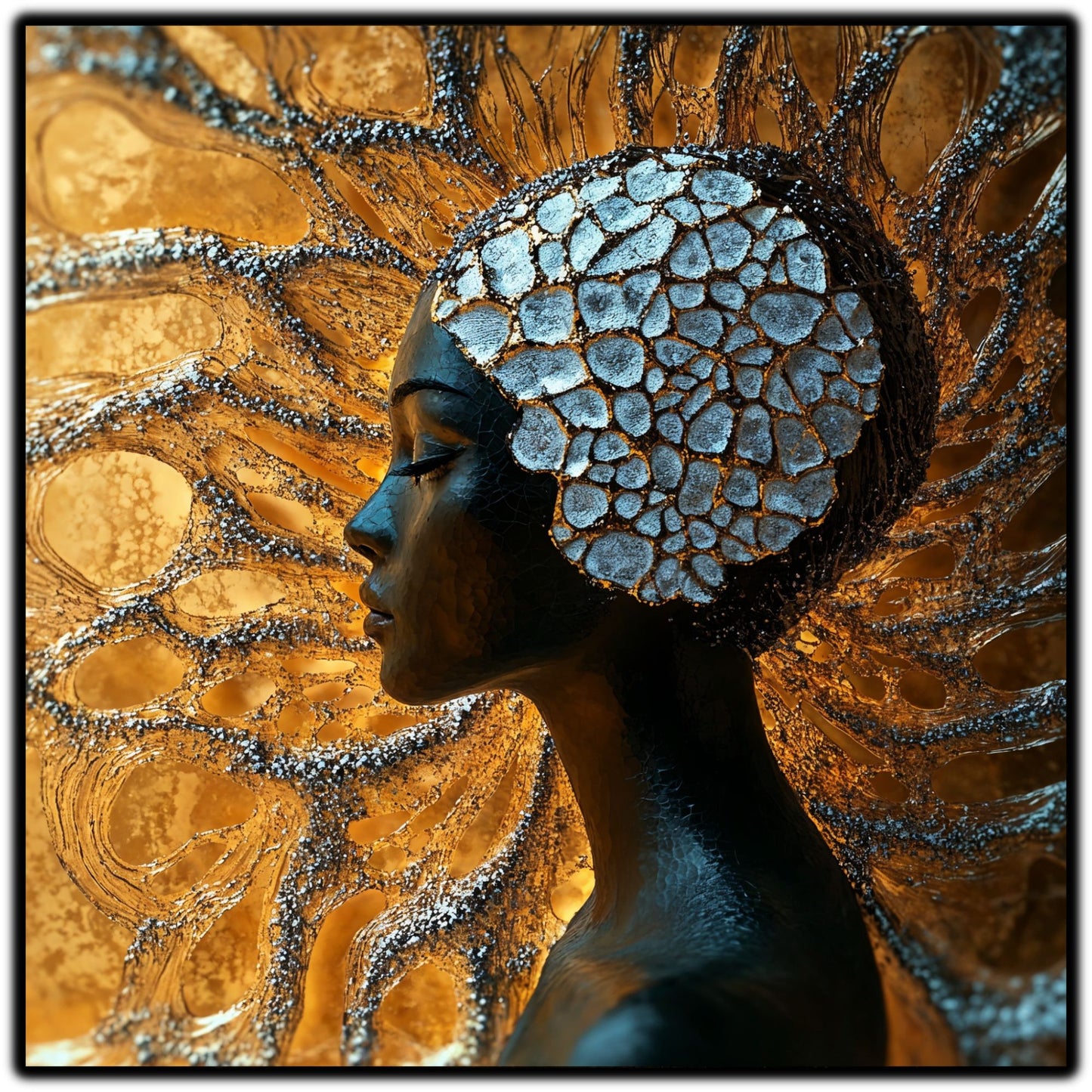 Liquid dream - Tablou Unicat pe Sticla - 08