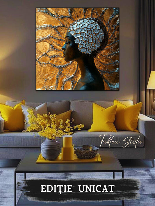 Liquid dream - Tablou Unicat pe Sticla - 08