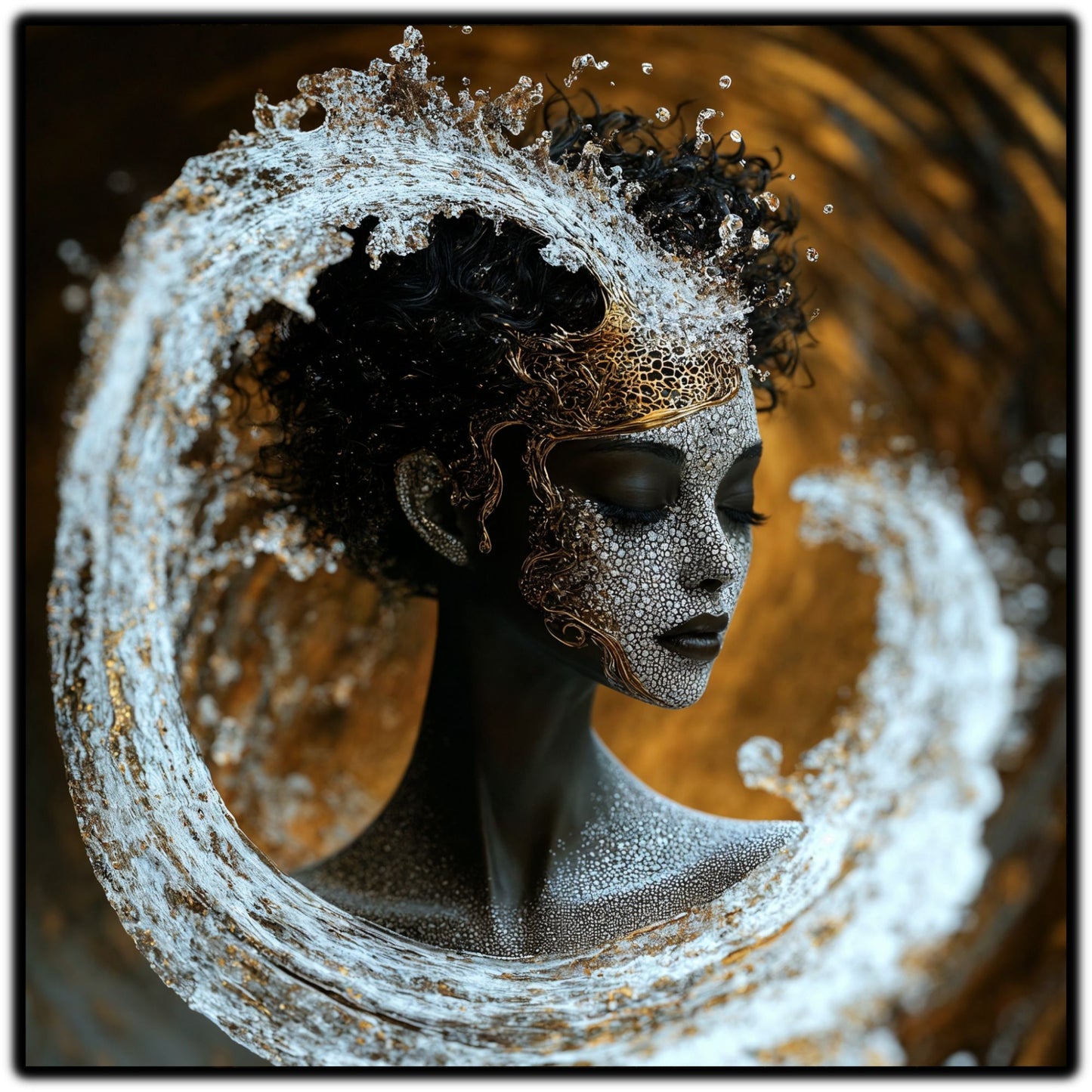 Final Meditation - Tablou Sticla Securizata - 08