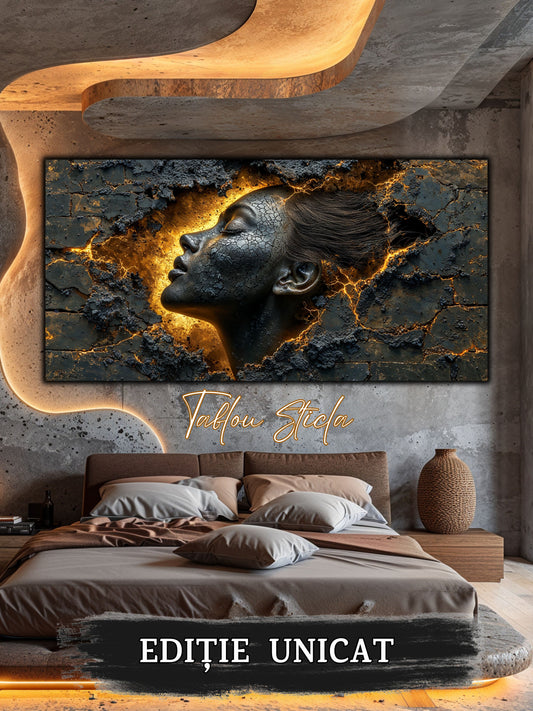 Zen Embers - Tablou Sticla Securizata - 06