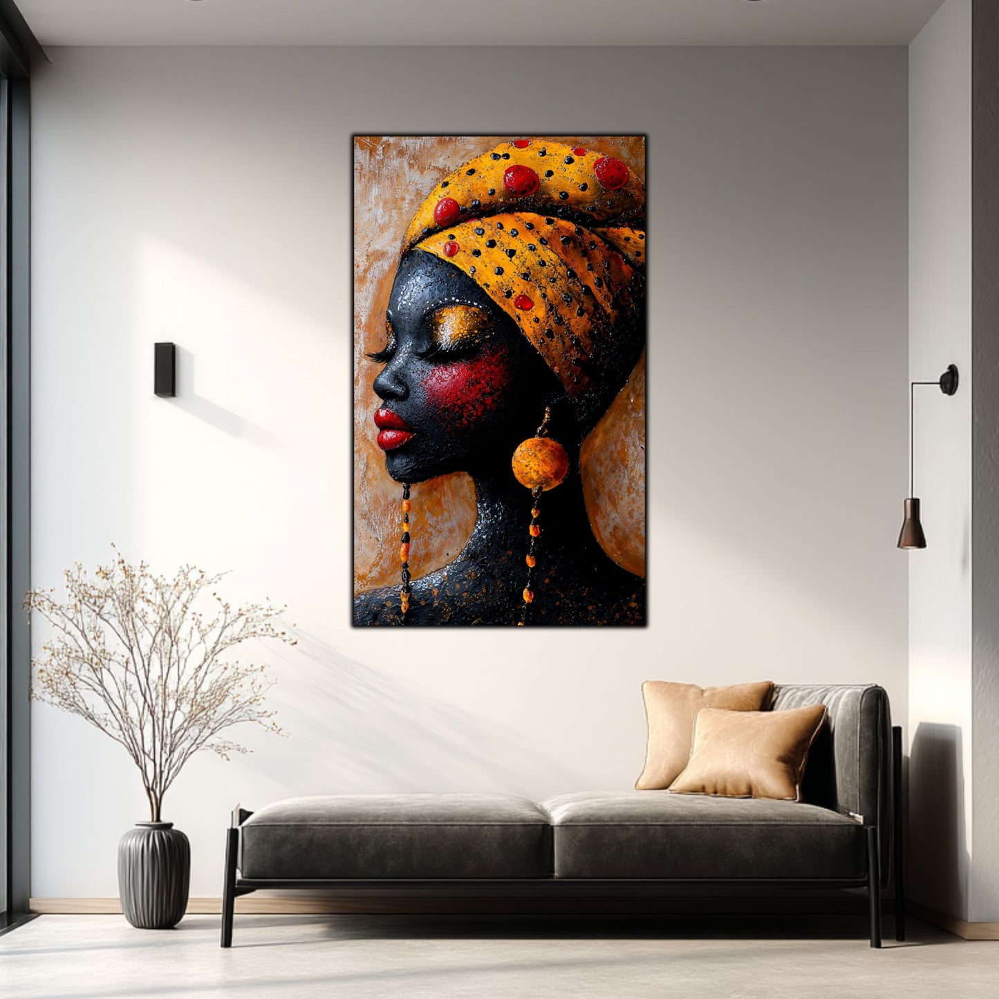 Tablou pt Decorul Livingului Modern – Sticla Securizata – Colectia Ancestral - No09