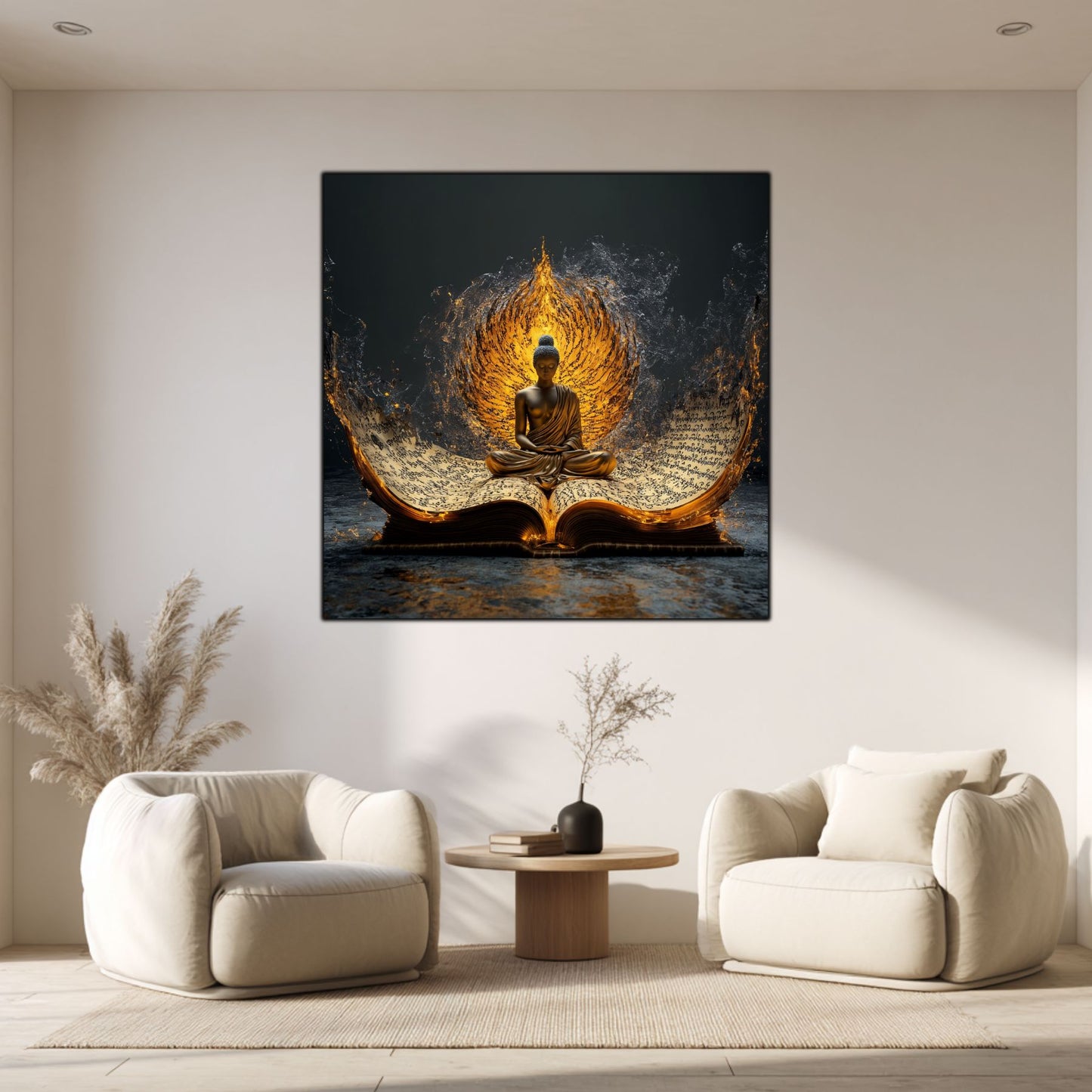 Tablou Decorativ pt Living sau Dormitor - Print UV pe Sticla - „Ascend” - No19