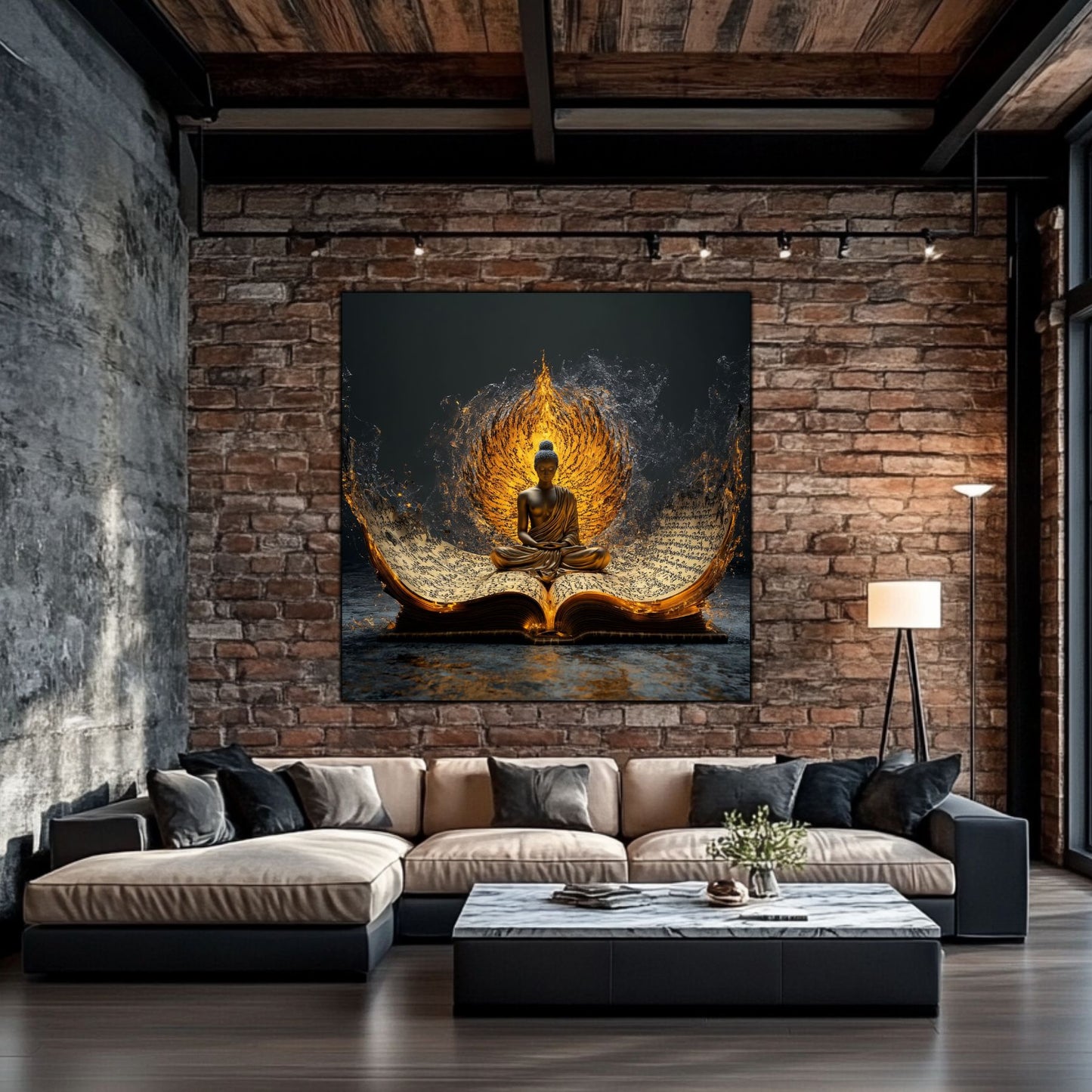 Tablou Decorativ pt Living sau Dormitor - Print UV pe Sticla - „Ascend” - No19