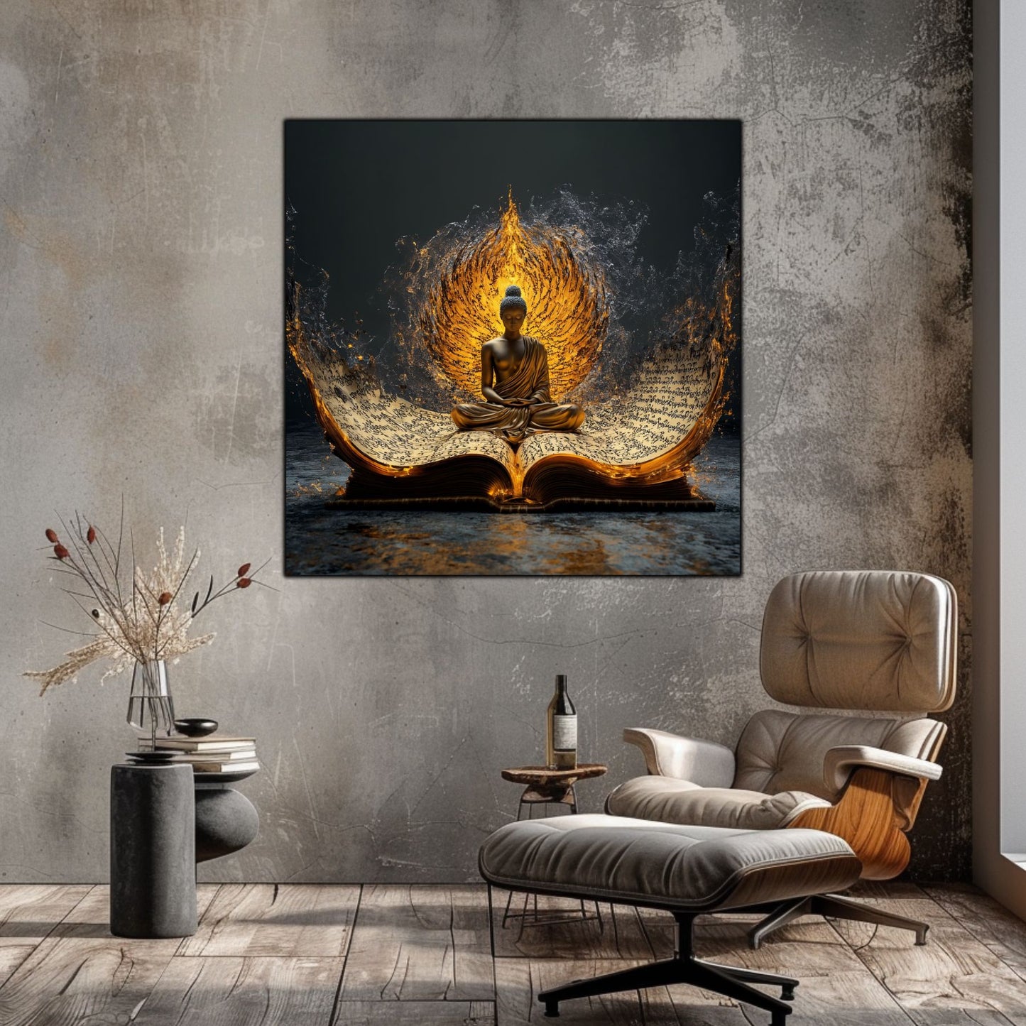 Tablou Decorativ pt Living sau Dormitor - Print UV pe Sticla - „Ascend” - No19