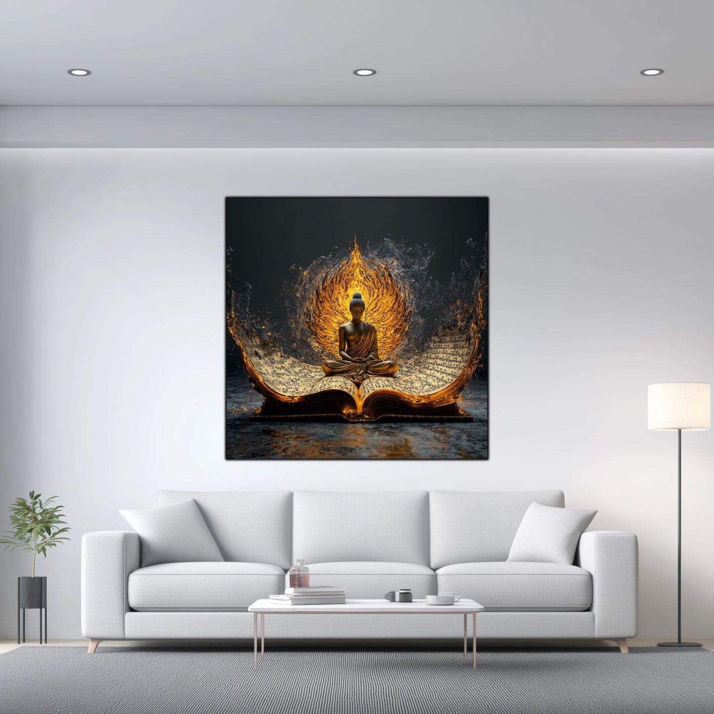 Tablou Decorativ pt Living sau Dormitor - Print UV pe Sticla - „Ascend” - No19