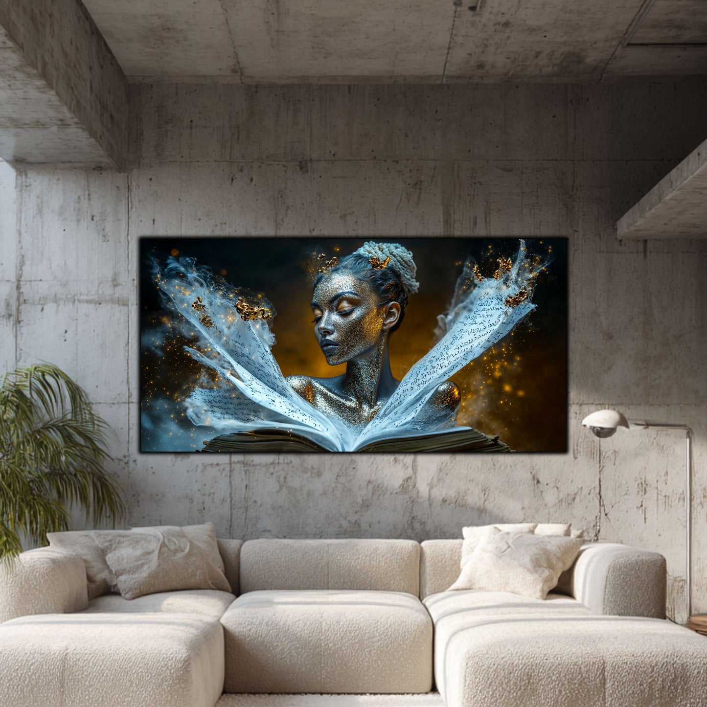 Beyond Meditation - Tablouri moderne pe sticla securizata pentru living contemporan NO29