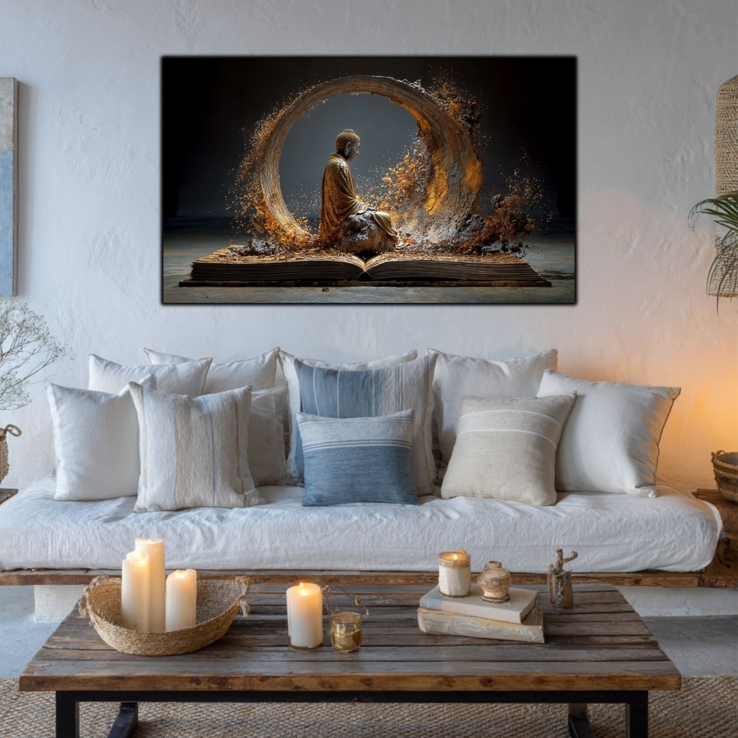 Tablou Decorativ pt Living sau Dormitor - Print UV pe Sticla - „Ascend” - No13