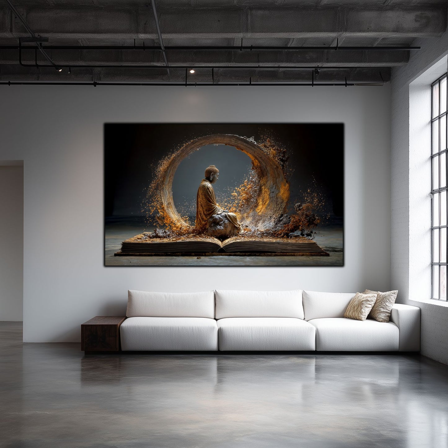 Tablou Decorativ pt Living sau Dormitor - Print UV pe Sticla - „Ascend” - No13