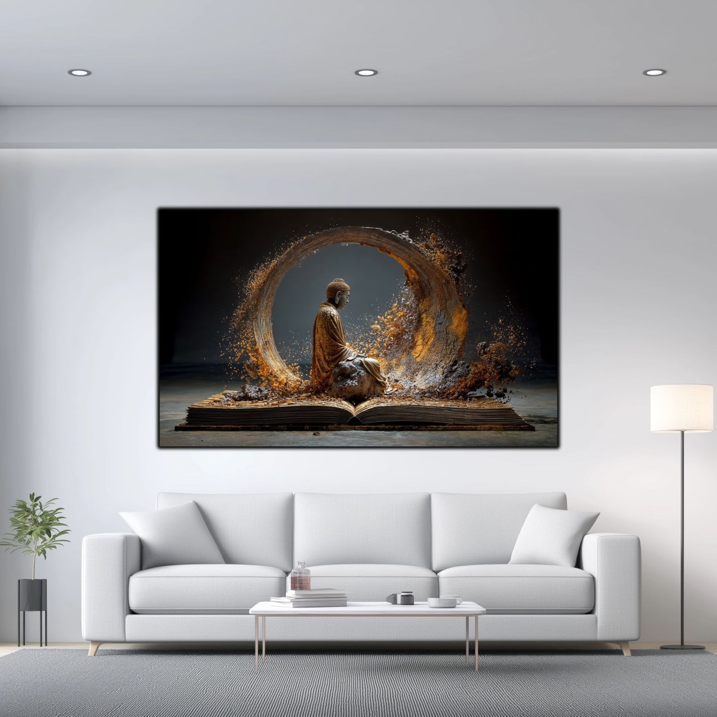 Tablou Decorativ pt Living sau Dormitor - Print UV pe Sticla - „Ascend” - No13