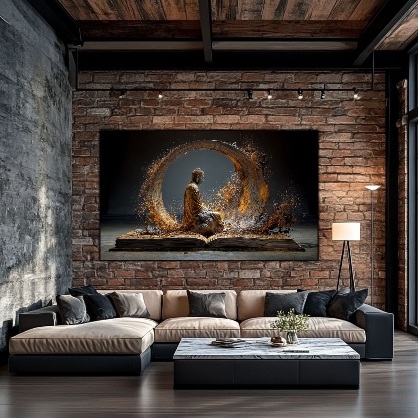 Tablou Decorativ pt Living sau Dormitor - Print UV pe Sticla - „Ascend” - No13