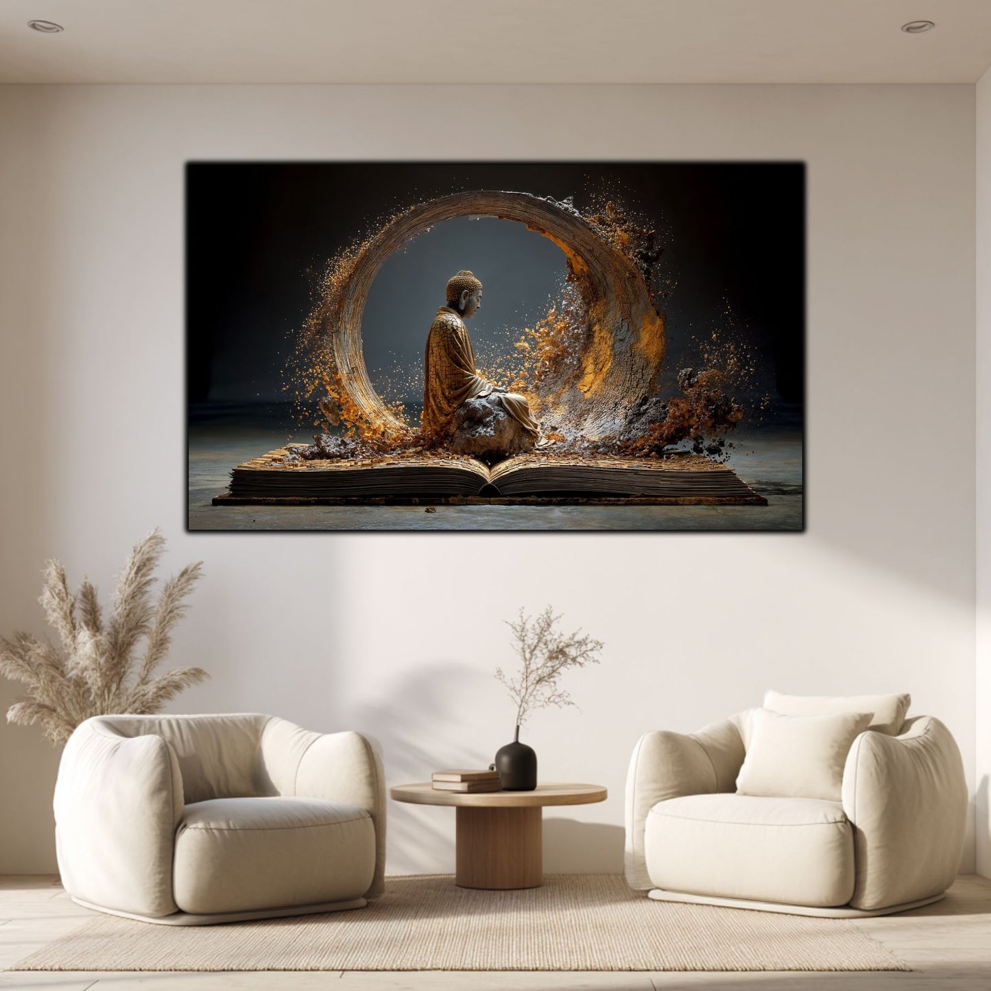 Tablou Decorativ pt Living sau Dormitor - Print UV pe Sticla - „Ascend” - No13