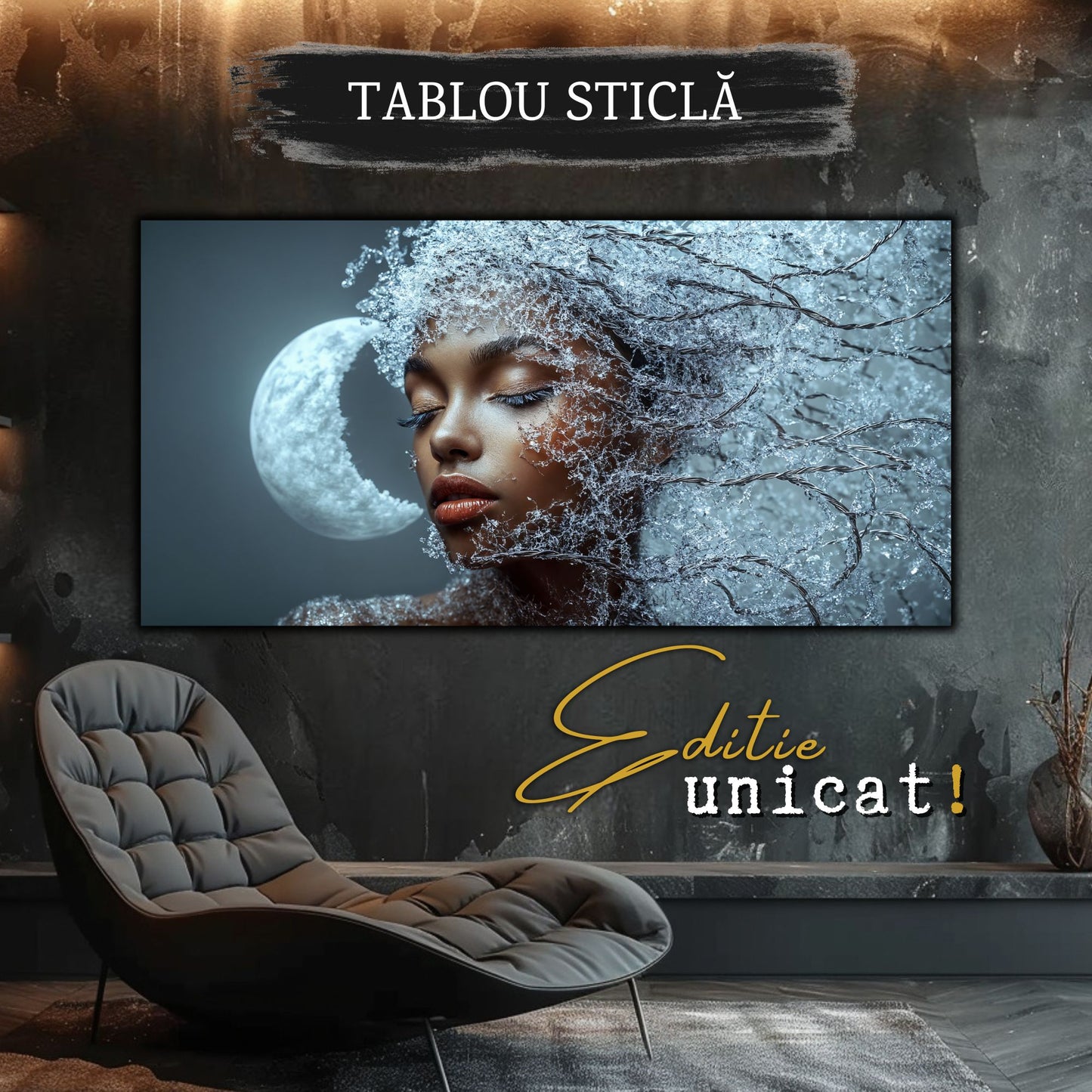 Frosted Soul 06 - Tablou Sticla Securizata