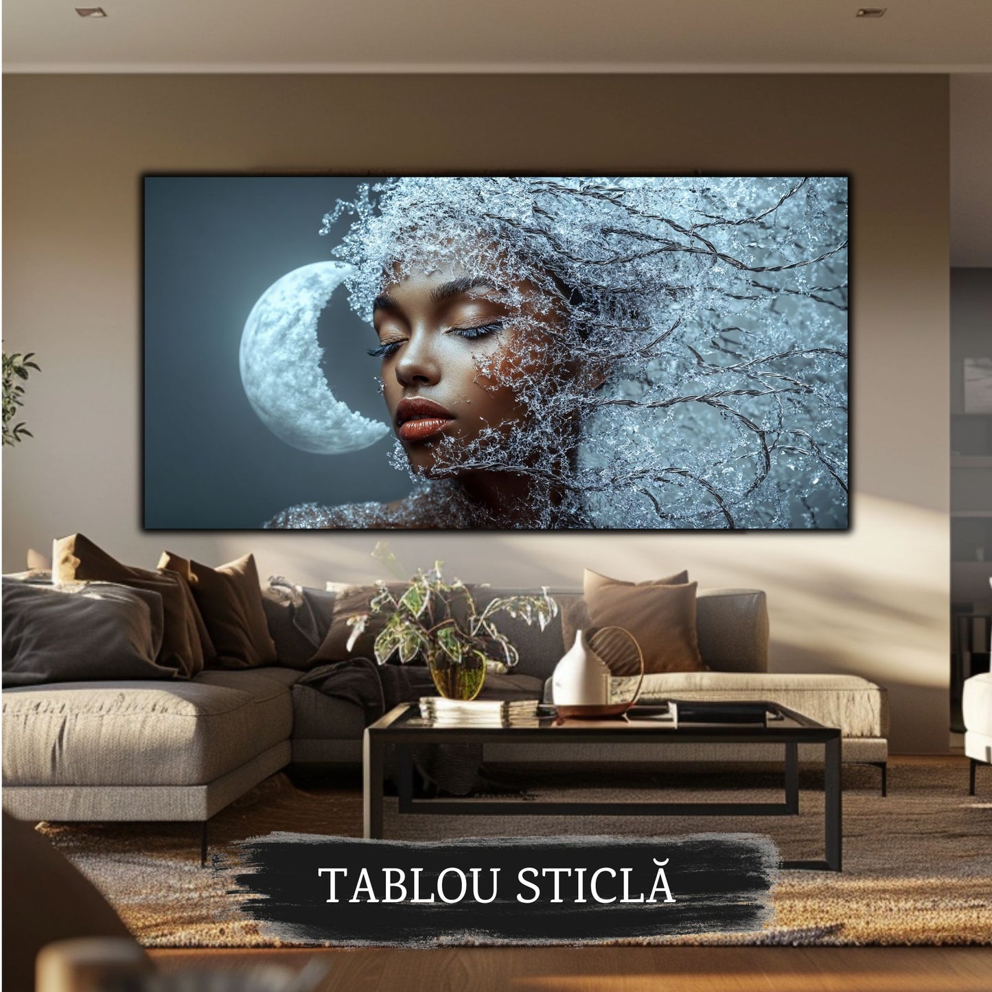 Frosted Soul 06 - Tablou Sticla Securizata