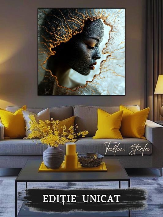 Liquid dream - Tablou Unicat pe Sticla - 07