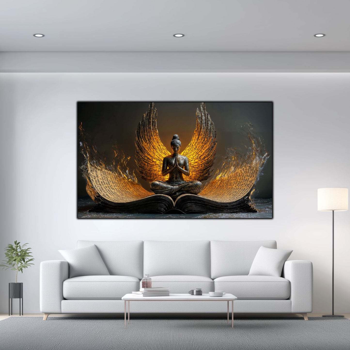 Tablou Decorativ pt Living sau Dormitor - Print UV pe Sticla - „Ascend” - No03