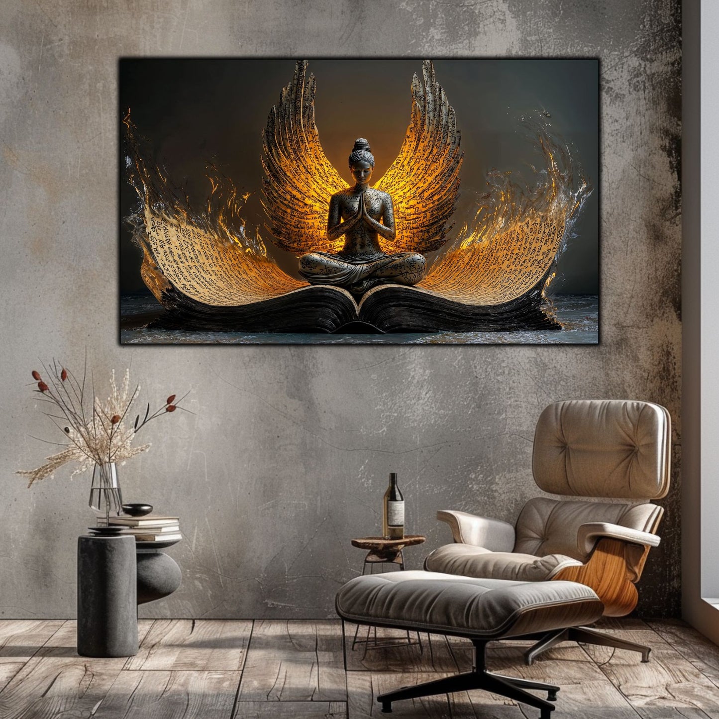 Tablou Decorativ pt Living sau Dormitor - Print UV pe Sticla - „Ascend” - No03