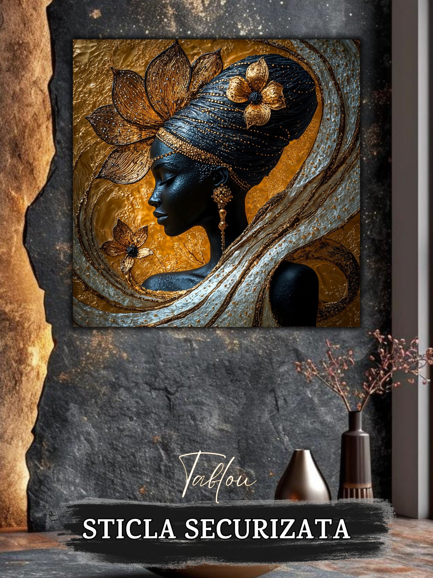 Tablou Sticla Securizata - Inner Lotus - 12