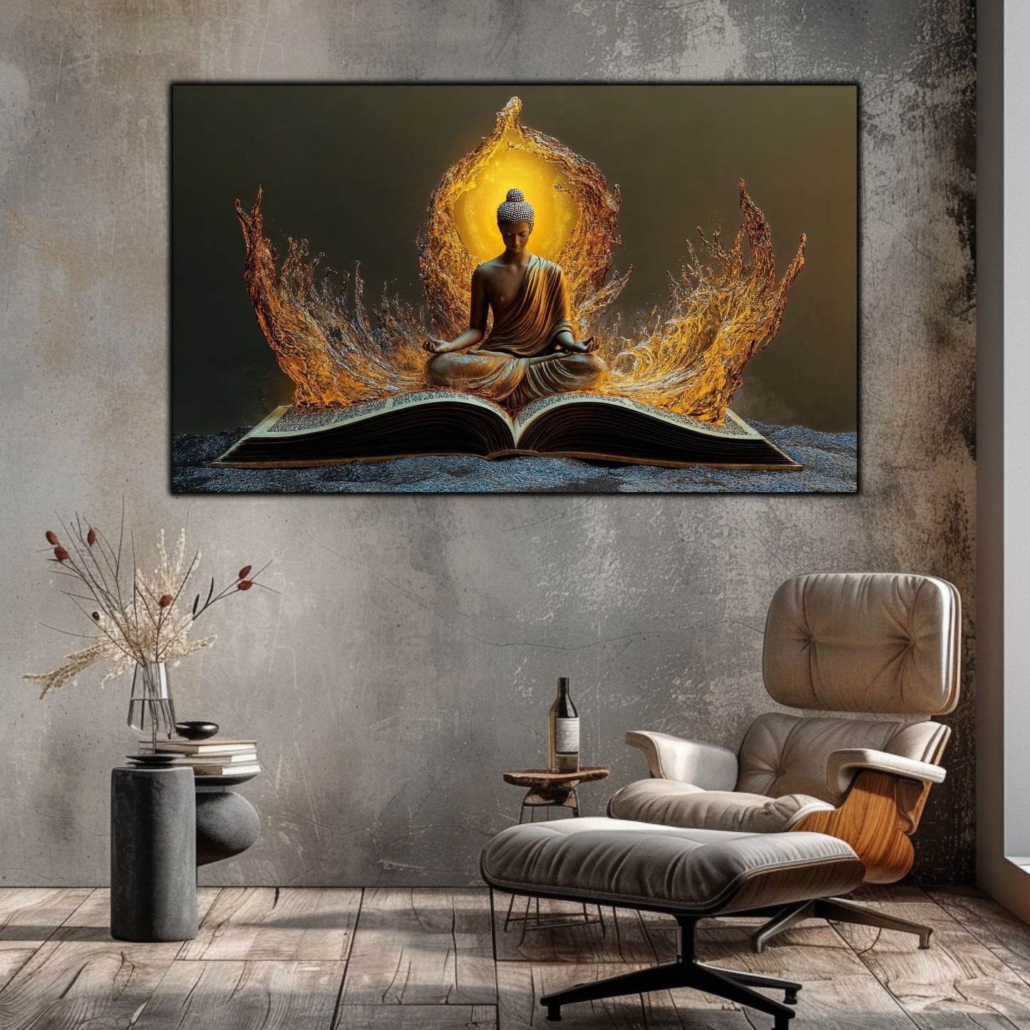 Tablou Decorativ pt Living sau Dormitor - Print UV pe Sticla - „Ascend” - No14