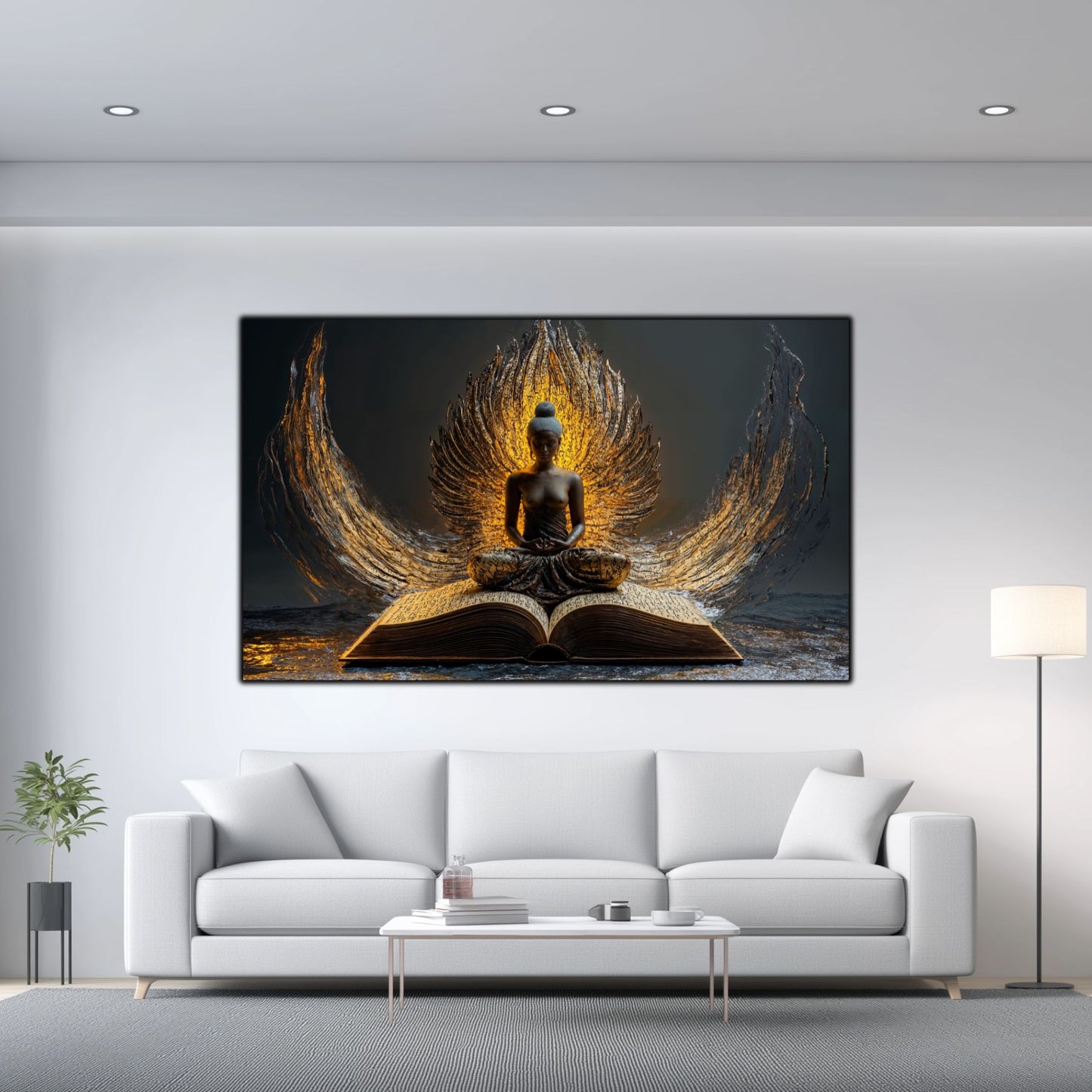 Tablou Decorativ pt Living sau Dormitor - Print UV pe Sticla - „Ascend” - No09