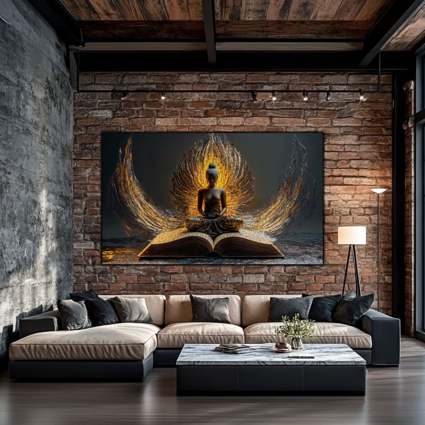 Tablou Decorativ pt Living sau Dormitor - Print UV pe Sticla - „Ascend” - No09