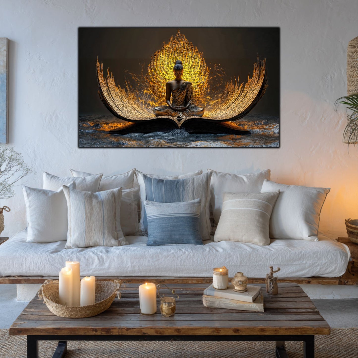 Tablou Decorativ pt Living sau Dormitor - Print UV pe Sticla - „Ascend” - No05