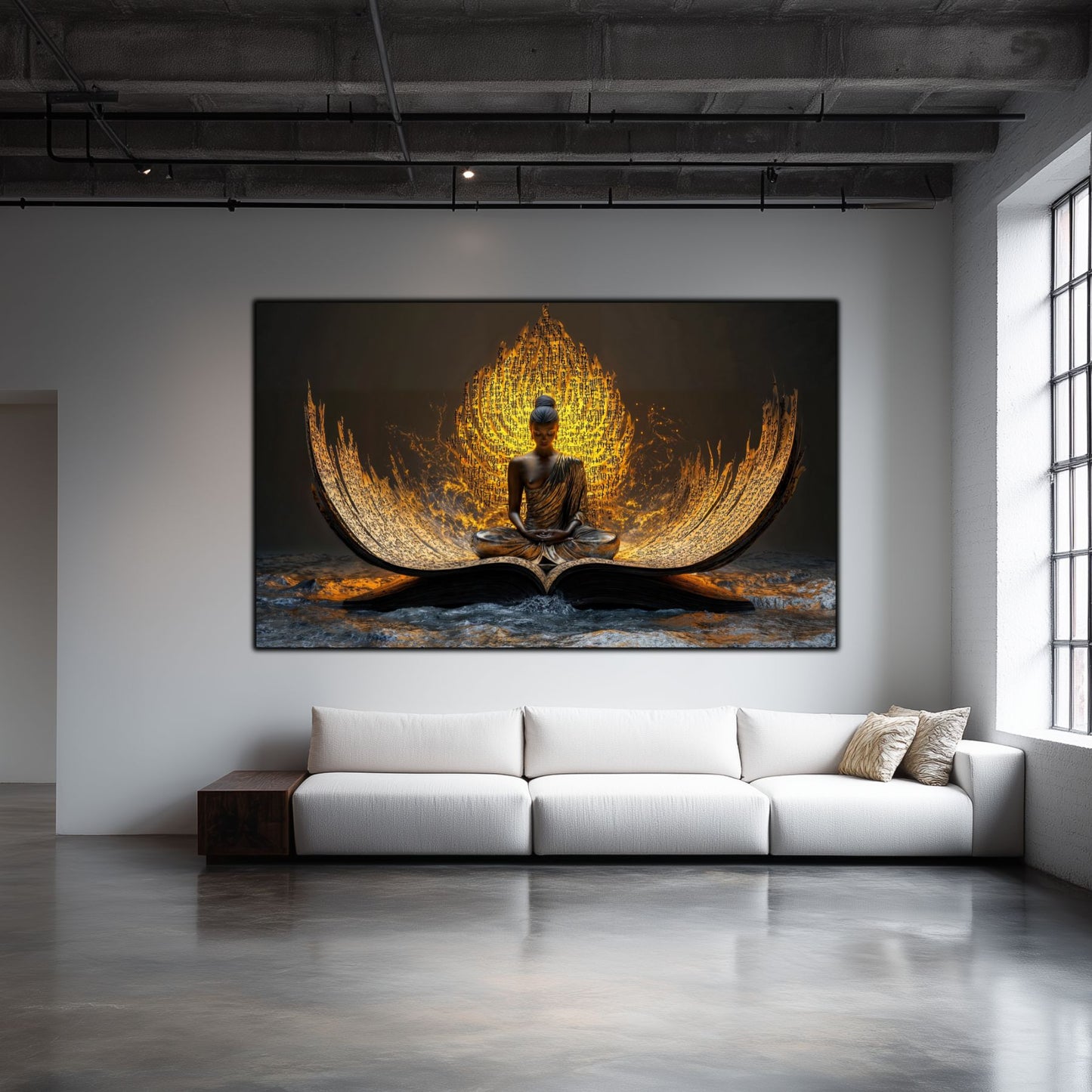 Tablou Decorativ pt Living sau Dormitor - Print UV pe Sticla - „Ascend” - No05