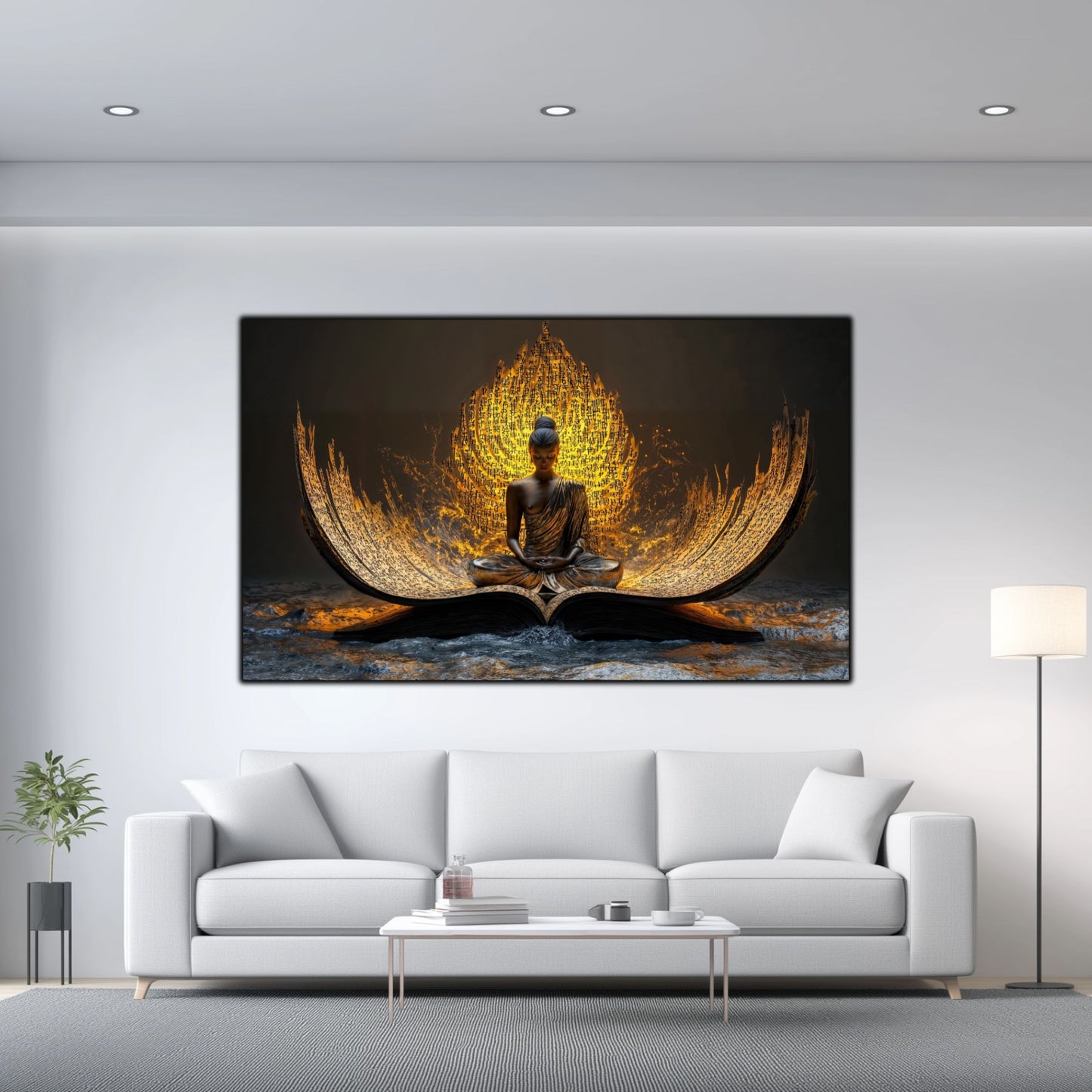 Tablou Decorativ pt Living sau Dormitor - Print UV pe Sticla - „Ascend” - No05