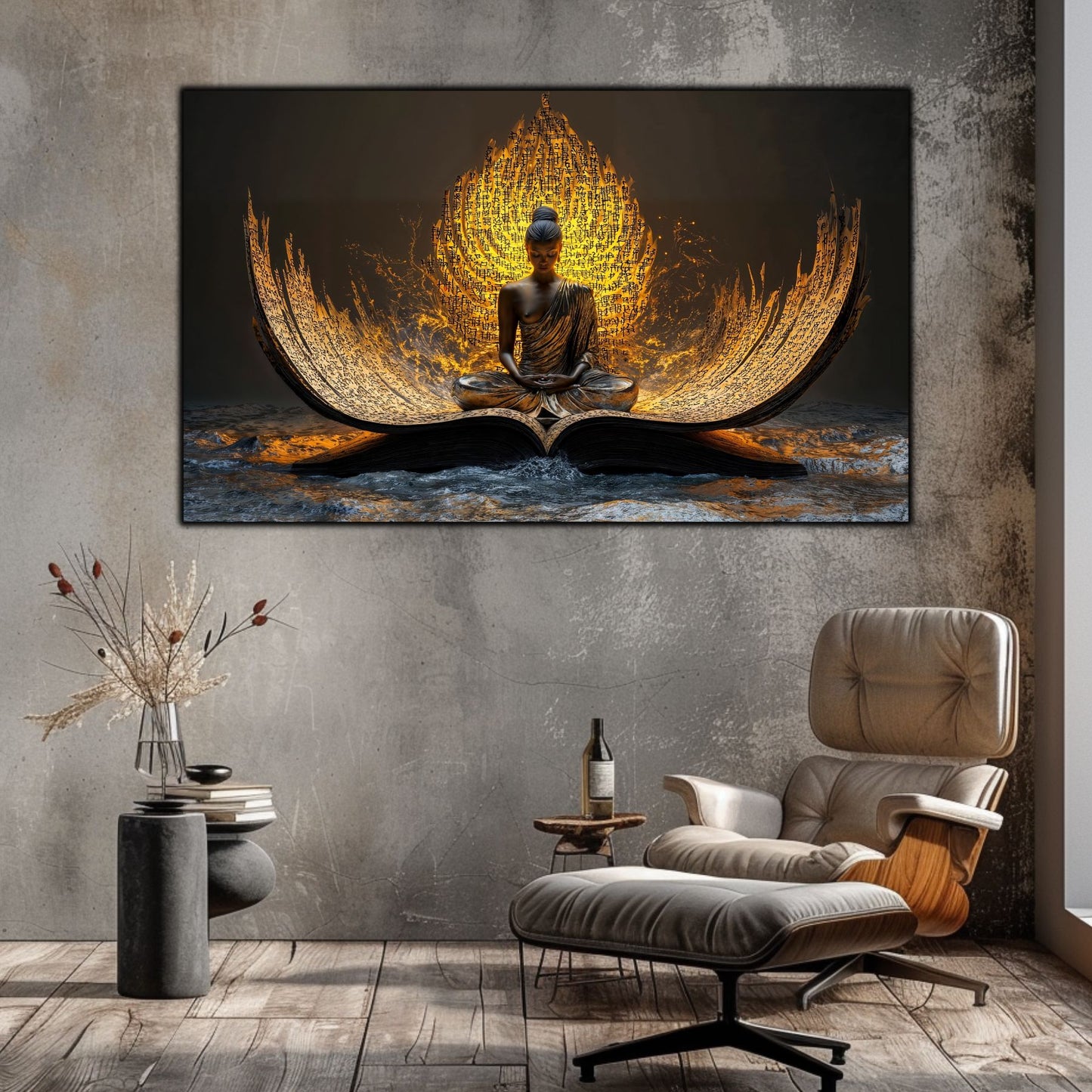 Tablou Decorativ pt Living sau Dormitor - Print UV pe Sticla - „Ascend” - No05