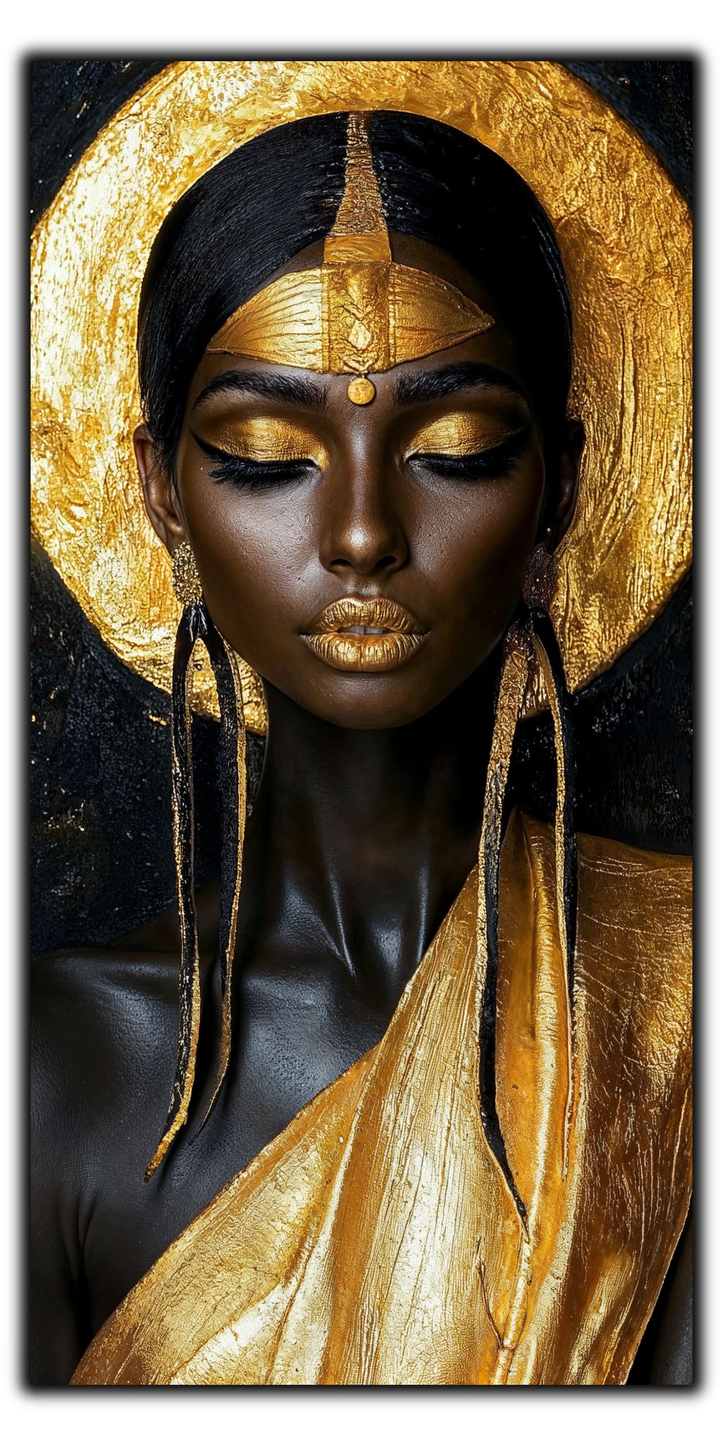 Whispers of the Nile - Tablou Sticla - 02