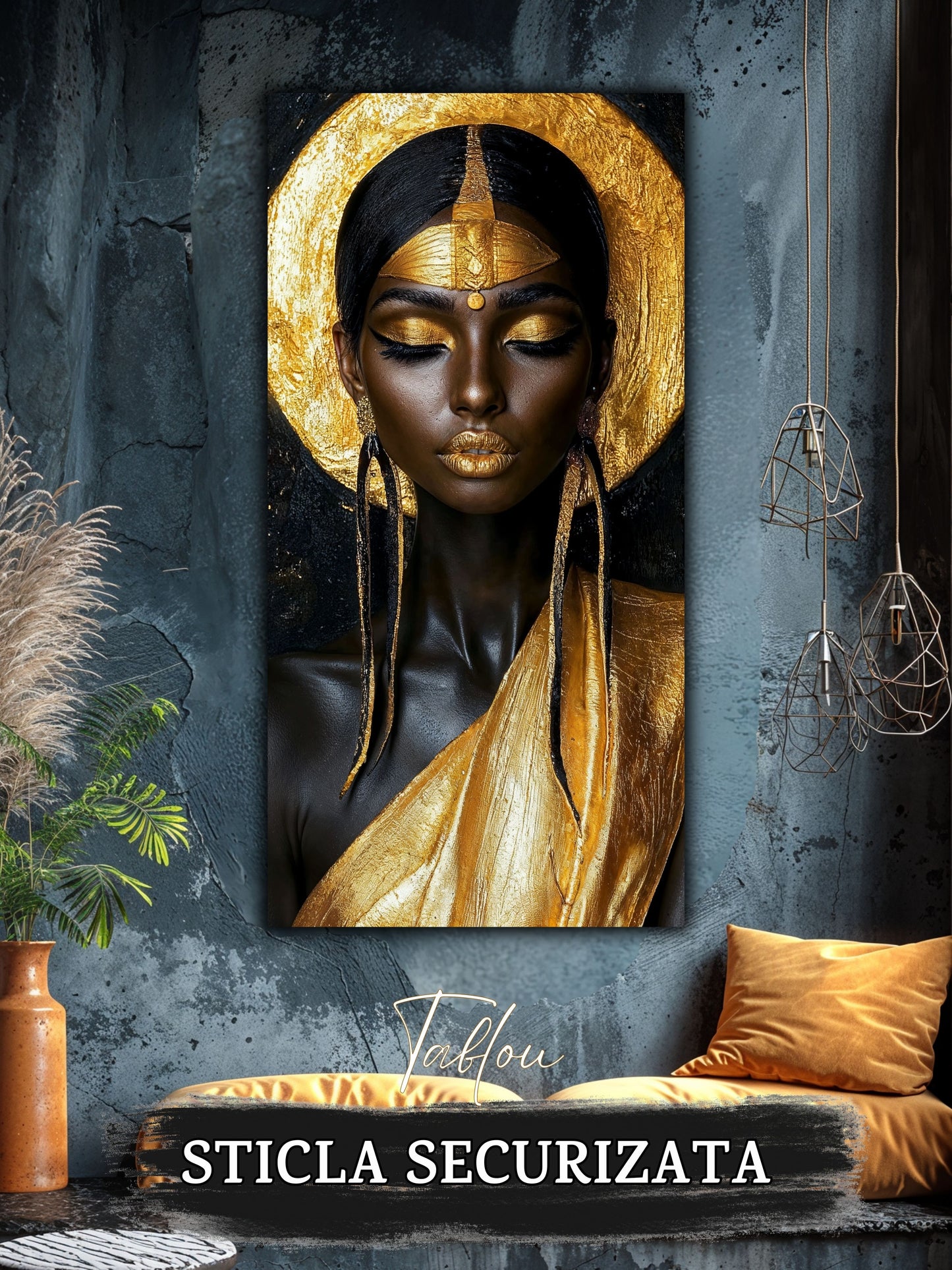 Whispers of the Nile - Tablou Sticla - 02