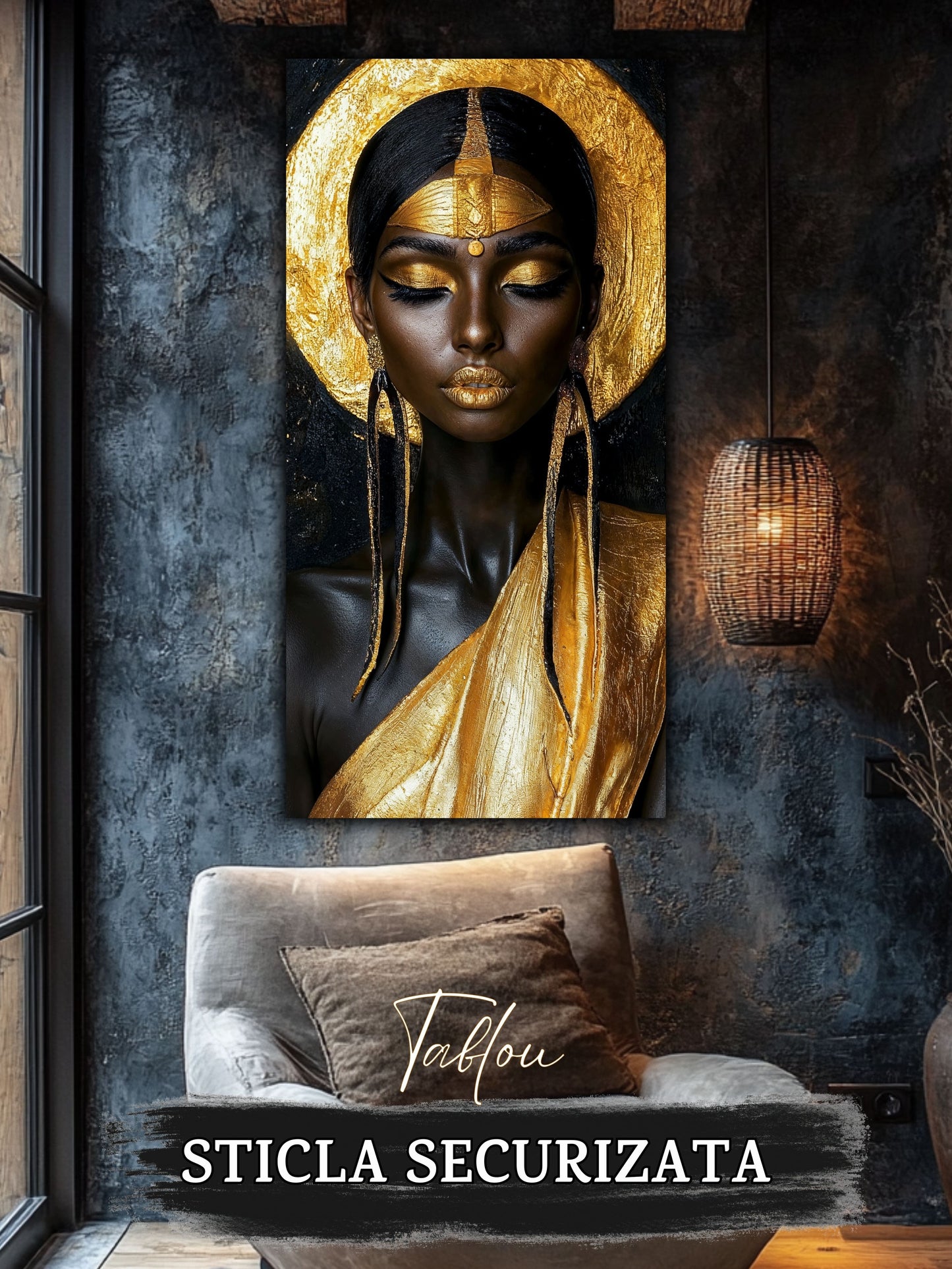 Whispers of the Nile - Tablou Sticla - 02