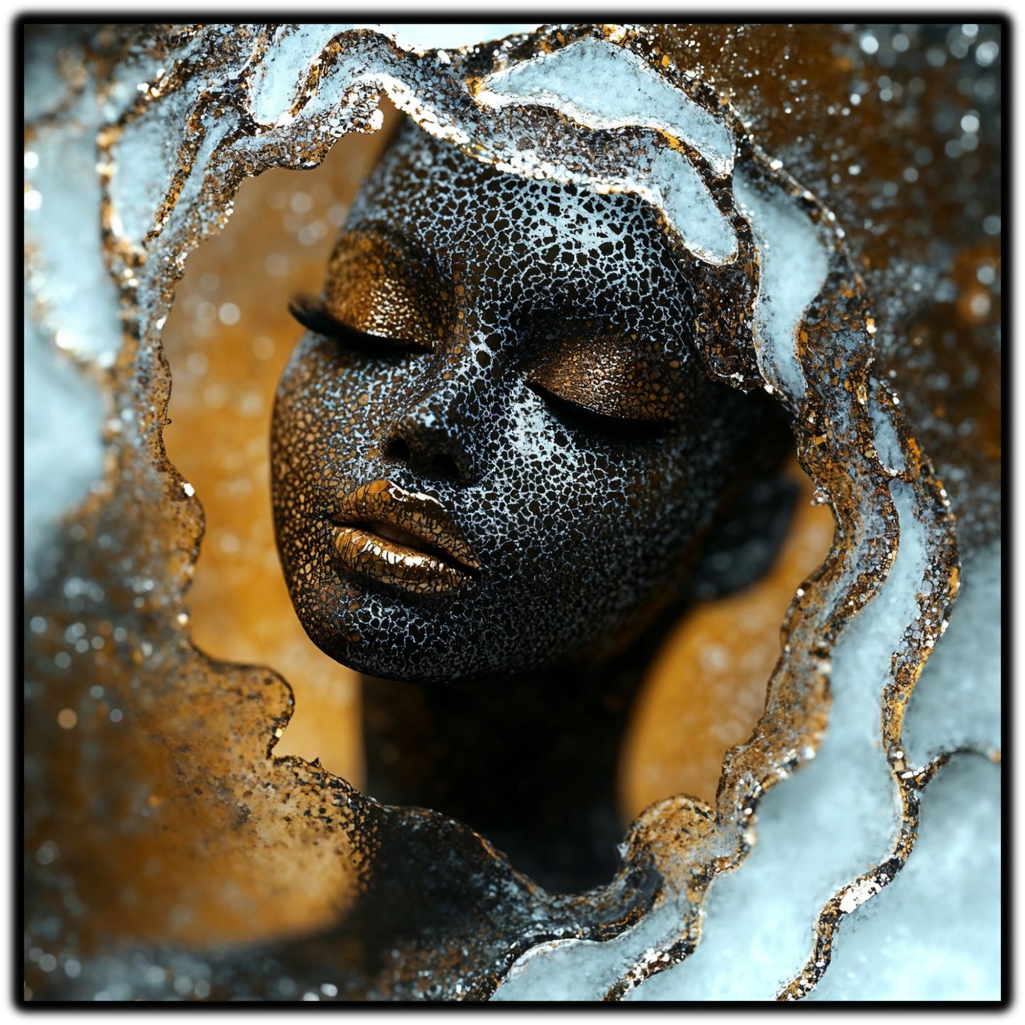 Liquid dream - Tablou Unicat pe Sticla - 04