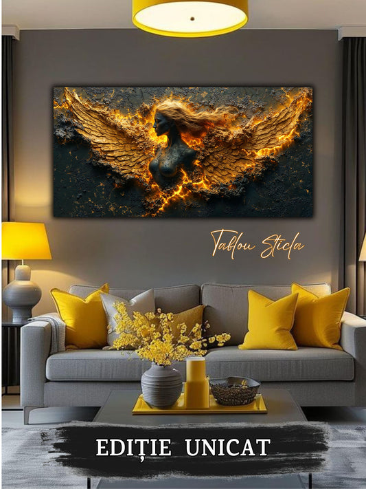 Zen Embers - Tablou Sticla Securizata - 03