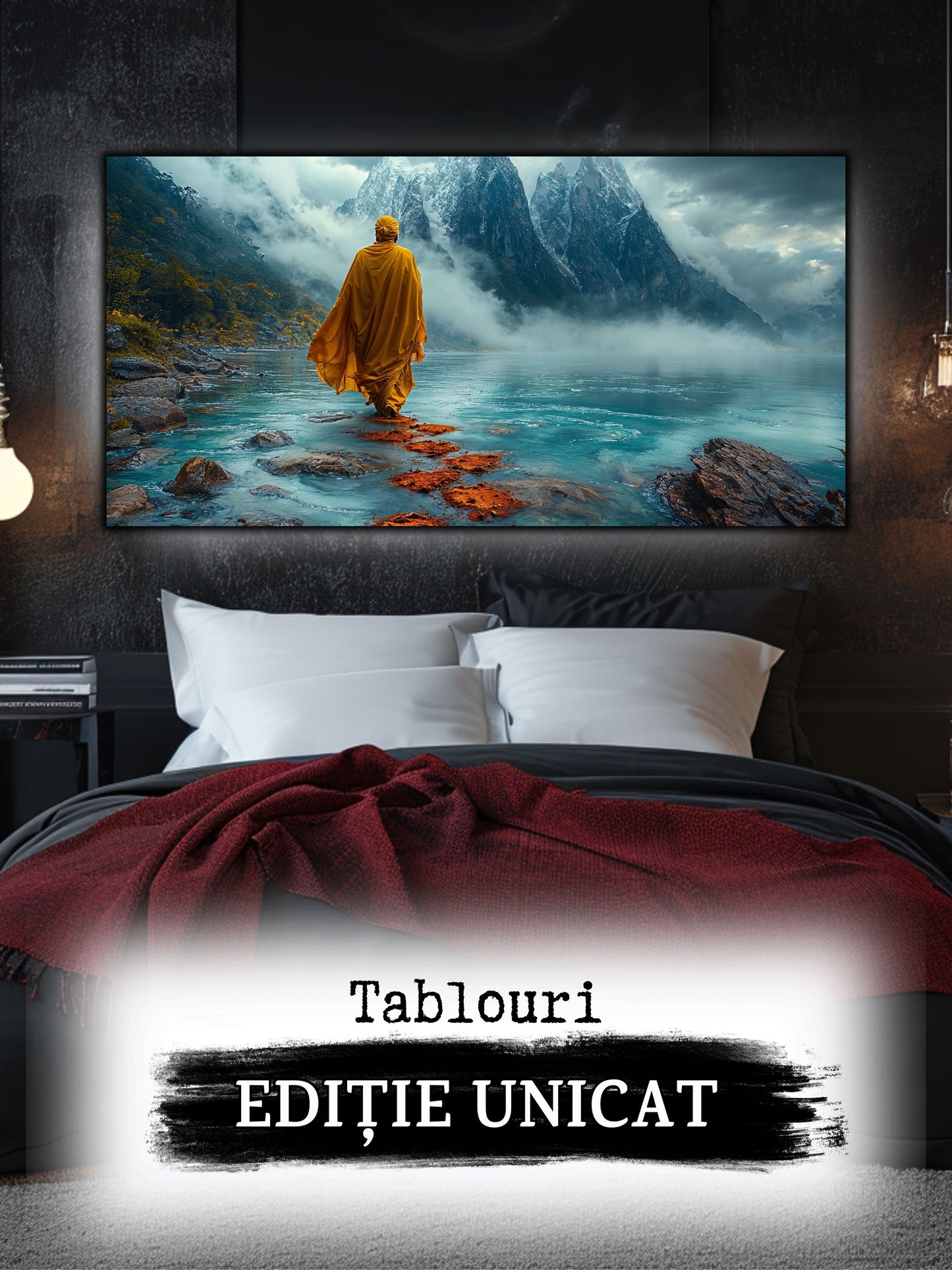 Tablou unicat din sticlă securizată Vanishing Step - No06