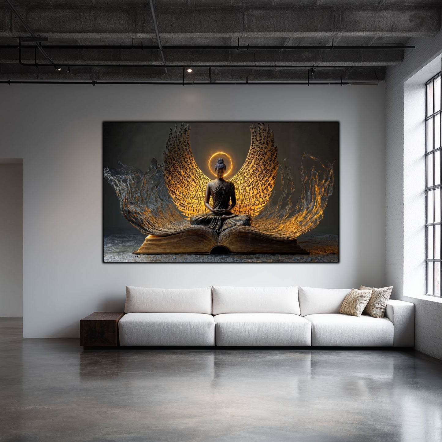 Tablou Decorativ pt Living sau Dormitor - Print UV pe Sticla - „Ascend” - No01