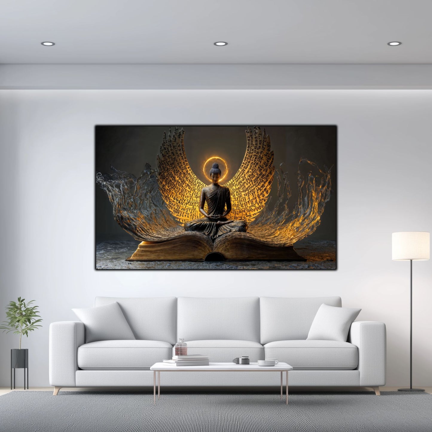 Tablou Decorativ pt Living sau Dormitor - Print UV pe Sticla - „Ascend” - No01