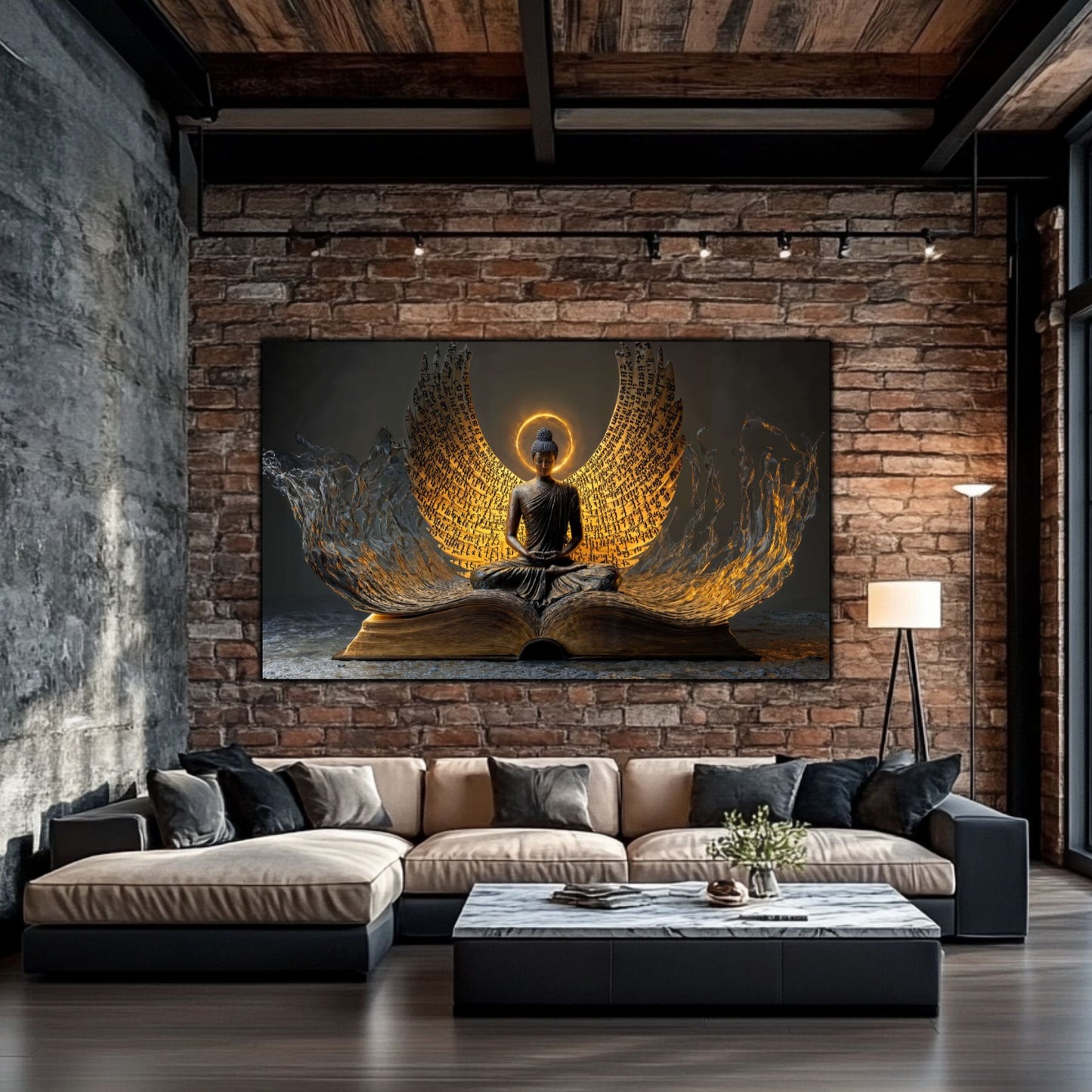 Tablou Decorativ pt Living sau Dormitor - Print UV pe Sticla - „Ascend” - No01